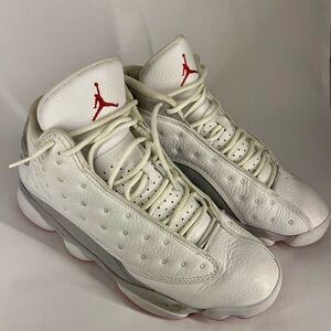 Nike Air Jordan 13 Retro White Red (Chicago) Men’s Size 9.5 Sneakers